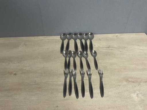 Guzzini Design - zestaw sztućców