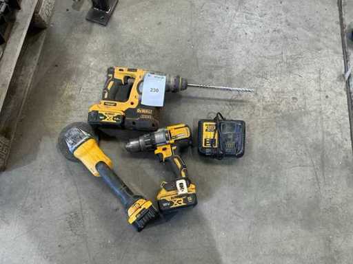 Outils de batterie Dewalt (3x)