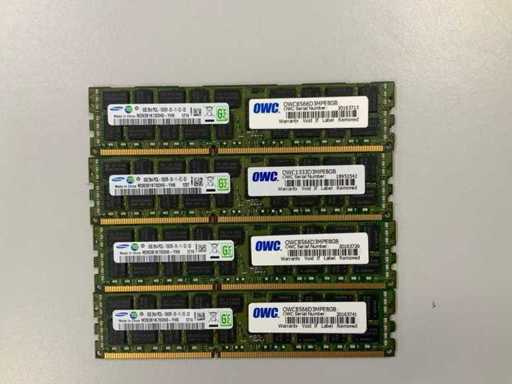 Samsung 32GB(4x 8GB 2Rx4) PC3L-10600R-09-11-E3-D3 M393B1K70DH0-YH9 sticks