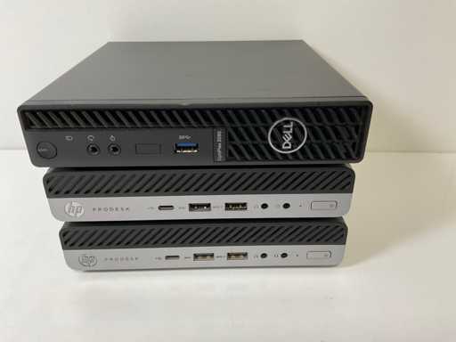 HP / Dell Mix Modell Mini Desktop – Beschreibung prüfen (3x)