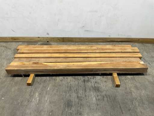 Belka tekowa suszona 240x11-16 cm (6x)