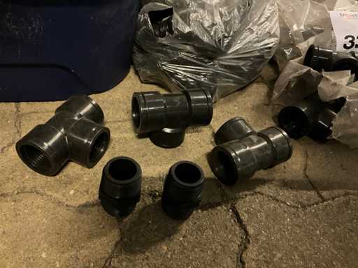 Partia plastikowych złączek Irritec