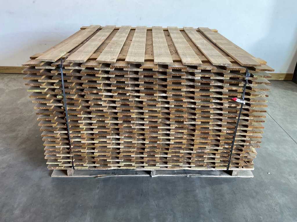 houten tuinscherm 180x180 cm (geïmpregneerd ) (5x)