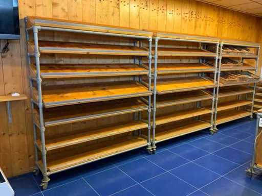 Mobile 7 pezzi per vendita di pane (3x)