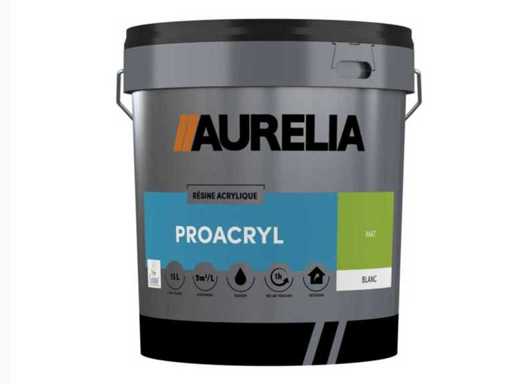 Aurelia - ProAcryl - Matte Blanc - 15L Paint (3x)
