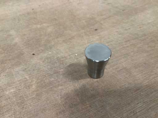 Siro 2275-23N1 cabinet knob stainless steel, 16 mm (10x)