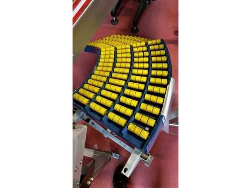 Convoyeur courbe à rouleaux