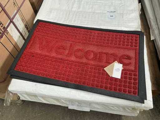 Paillasson en caoutchouc SmartHome « Welcome » (42x)