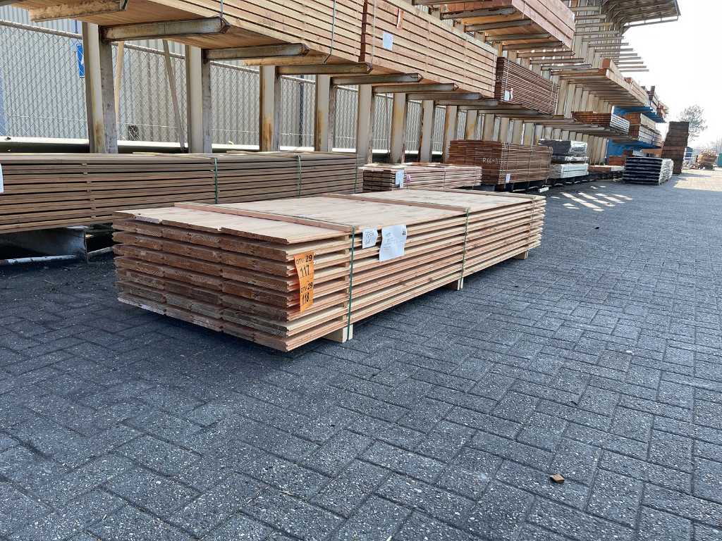 Douglas tongue and groove 18x175mm 500cm (67x)