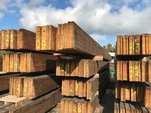 Wooden trusses 13.5x55x1200cm (6x)