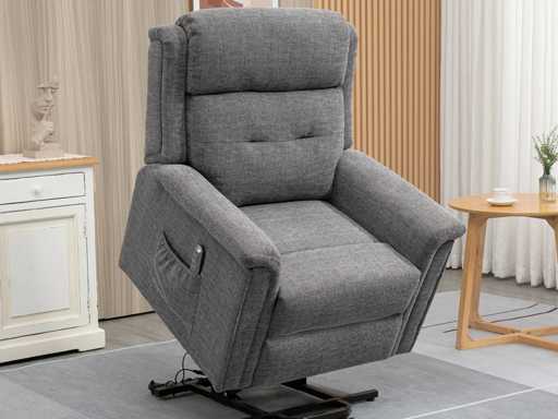 Electric lift chair with 2 motors