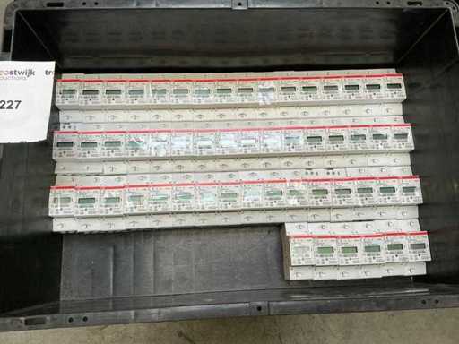 ABB EV1 012-100 1-phase kWh meters (54x)