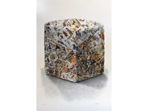 CÉSAR (1921-1998) - Compressie Portret