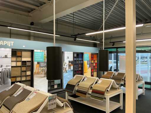 Cilindro lampadario a sospeso (7x)