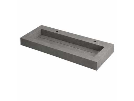 INK Pitch Sink centrale 1 lavello 2 fori di rubinaggio