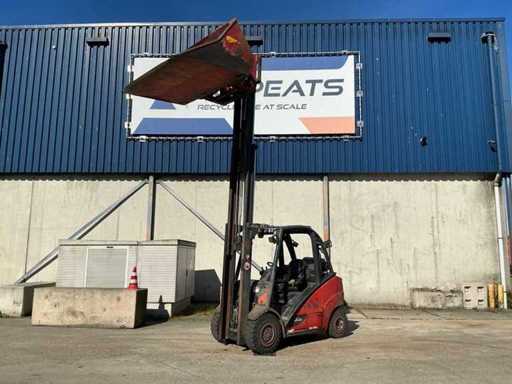 2015 Linde H35T-02EVO Forklift with Wifo Bucket
