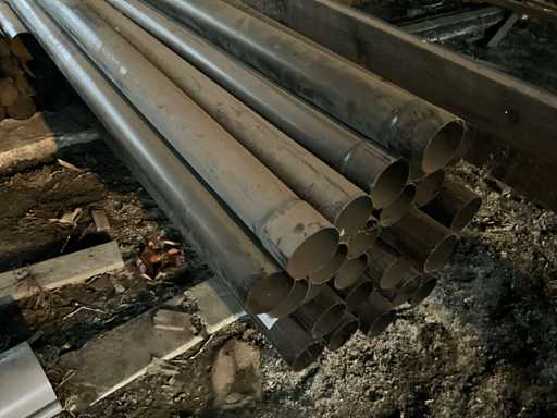 Tubes à profil plastique/tubes ronds (25x)