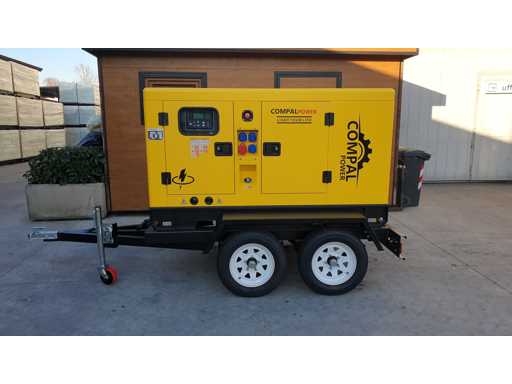 Trailer with generator