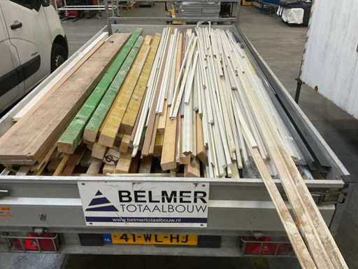 Partij diverse bouwmaterialen