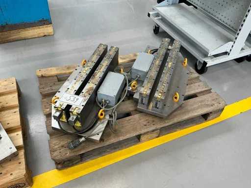 Tables magnétiques WU-1 WAGNER 5190N-6/64.5 - 4 pièces