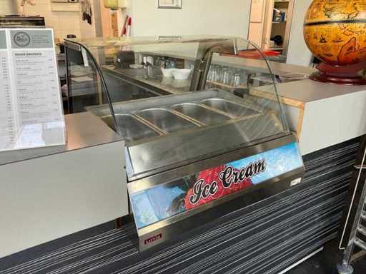 Unis Cool Kentucky Ice GN 2 Cold Ijsvitrine