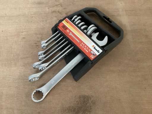 KWB Ring wrench set, 8 pieces (10x)