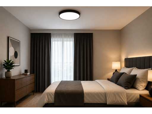 4 x LED Ceiling Light 32W – 3CCT Regulowane - czarne – IP20 – HAZEL-32 3CCT