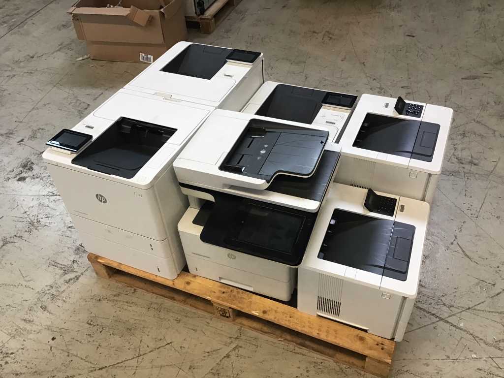 hp - 2018 - Laserjet Pro M501, LaserJet Managed E60155 & Lasejet Enterprise MFP M527 - Alles-in-één printers (6x)