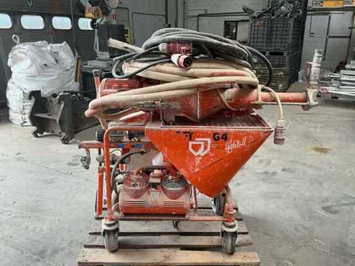 Knauf PFT GmbH & Co PFT G4 Light 2 Macchina per spruzzare in gesso - Macchina per intonaco - Materiale per intonaco