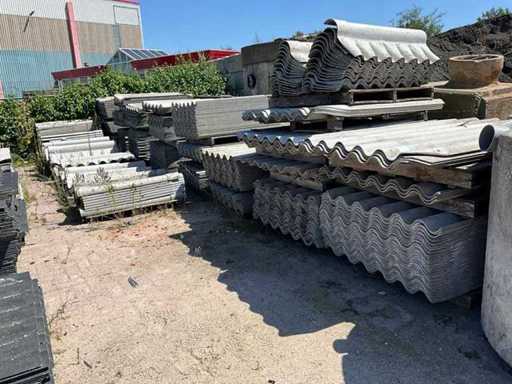 Batch of corrugated sheets