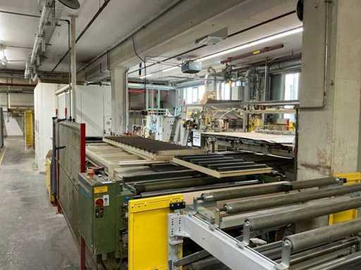 Press- und Legestraße, komplette Linie