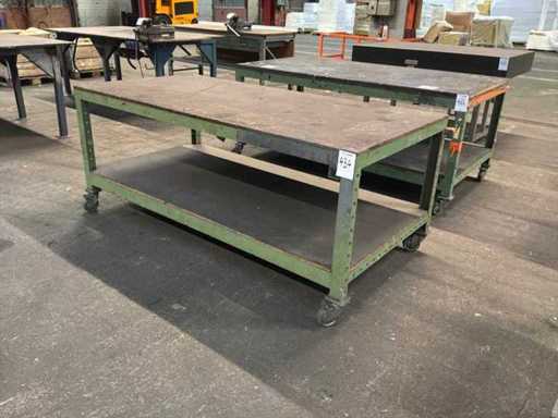 Table de travail mobile