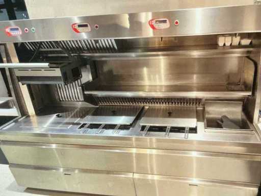 Perfecta Fully automatic with transfer 10kg. Complete frying installation