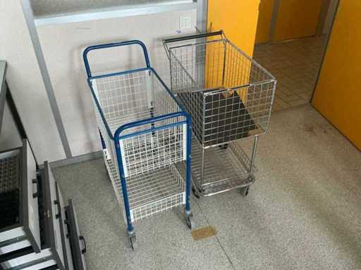 Carrelli su ruote (2x)