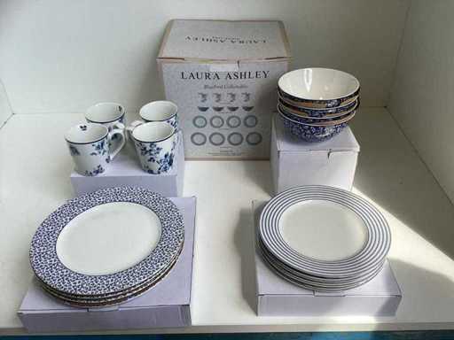 Laura Ashley Vaisselle et Verrerie - Plans de collection - 4 personnes