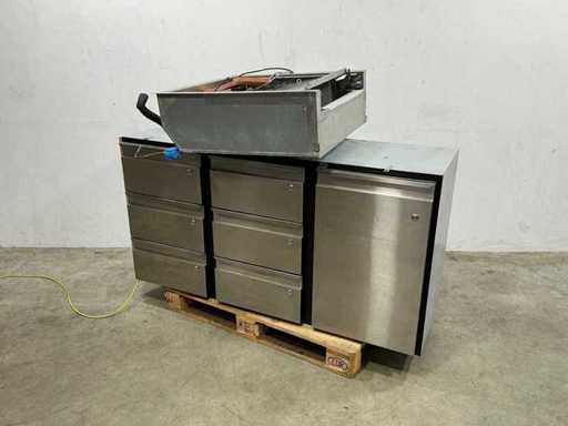 Răcire cu bară încorporată cu motor extern de răcire