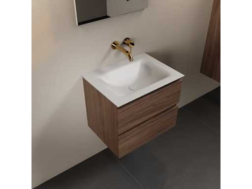 Dulap de baie Oak Mocha 60cm 