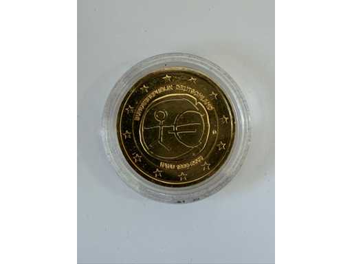 2 euro placat cu aur 2009 WWU Germania D