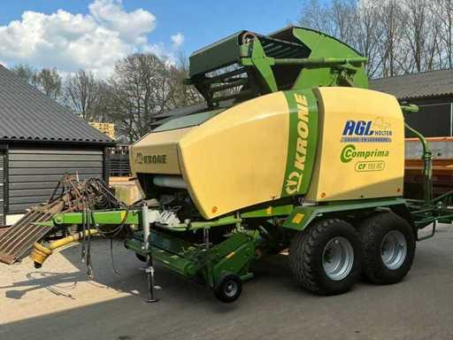 2014 Krone Comprima CF 155XC Rundballenpresse mit Umwicklung