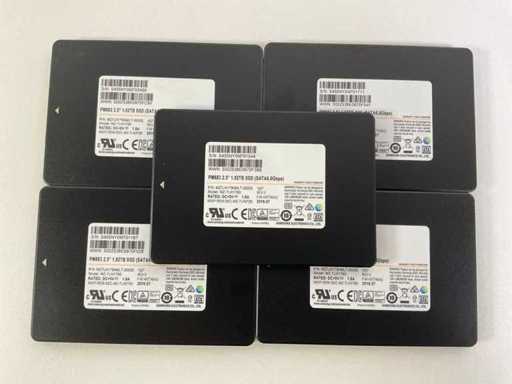 SSD SATA da 2,5 pollici di livello enterprise Samsung (MZ-7LH1T90) (5x)