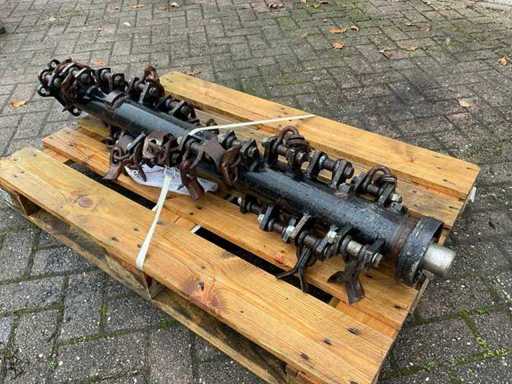 Rotor cepowy z łopatkami w kształcie litery Y