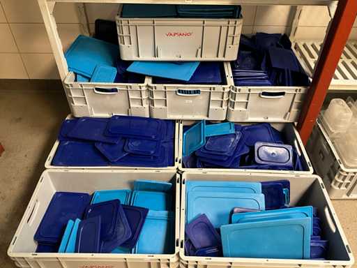 Carlisle - Batch of plastic gastronorm lids