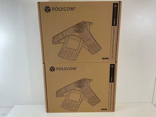 Polycom (CX3000) Microsoft Link Conference telefoni IP (Nuovi) (2x)
