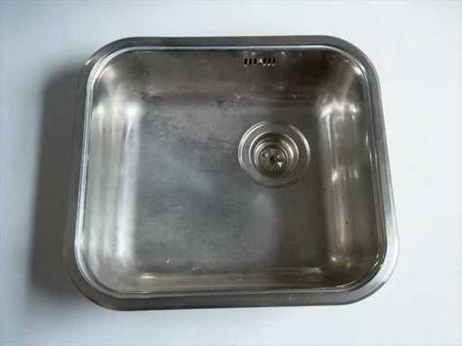 RvS keukenspoelbak 45x40cm