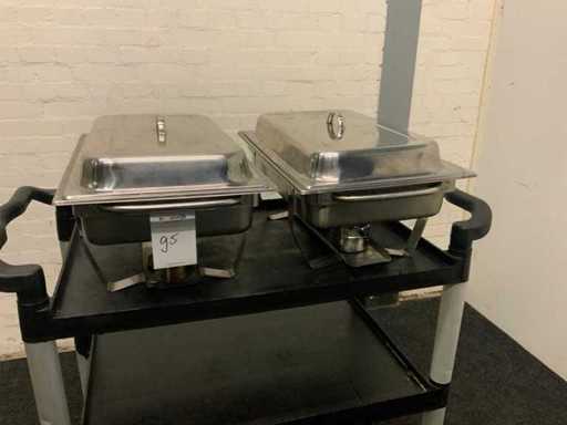 Chafing dish (2x)