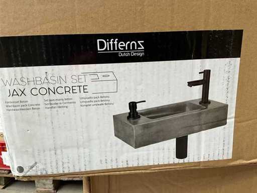 Differnz Jax Fountain Set Beton