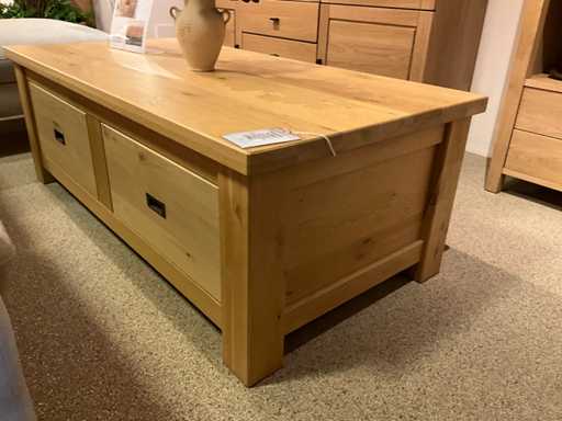 D?bowy stolik kawowy Zezi