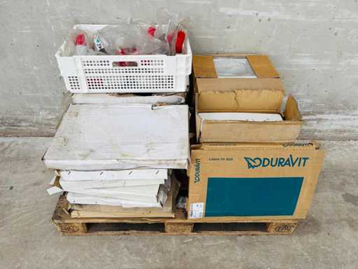 Toiletpallet - diverse items