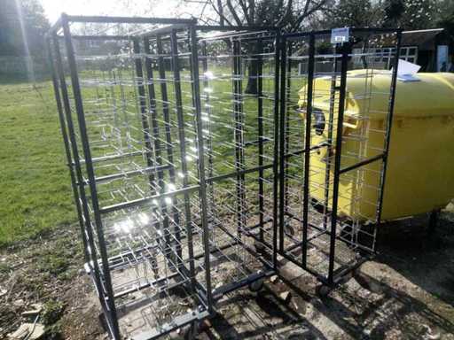 Rollende Clearing-Regale (für Tabletts)