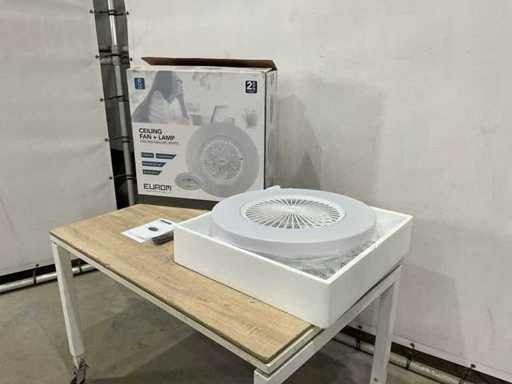 Eurom - Plafondlamp met ventilator